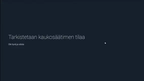 OnePlace - Asennus - Kaukosäätimen päivitys